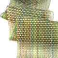 S265 Colorful Thread Bling Bling Crystal Mesh Fabric Rhinestone Elastic Stretch Crystal Rhinestone Mesh for Garment Accessories