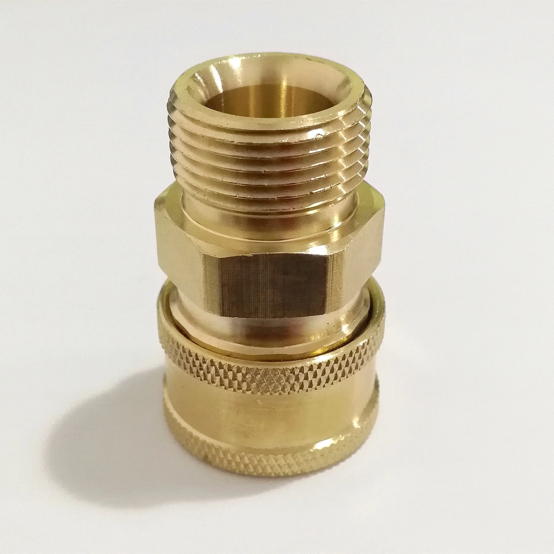 Brass Adapter for Pressure Washer 3/8" Fast Connector External Thread Adapter