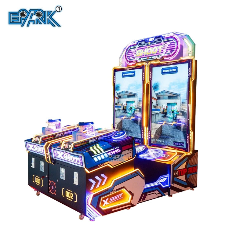 2 Players Shooting Game Shooting Simulator Machine Arcade Video Game Machine