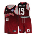 New Design Custom Basketball Jersey Wholesale Blank Sublimation  Basketball Wear Suit for Men Uniform Cloth Set