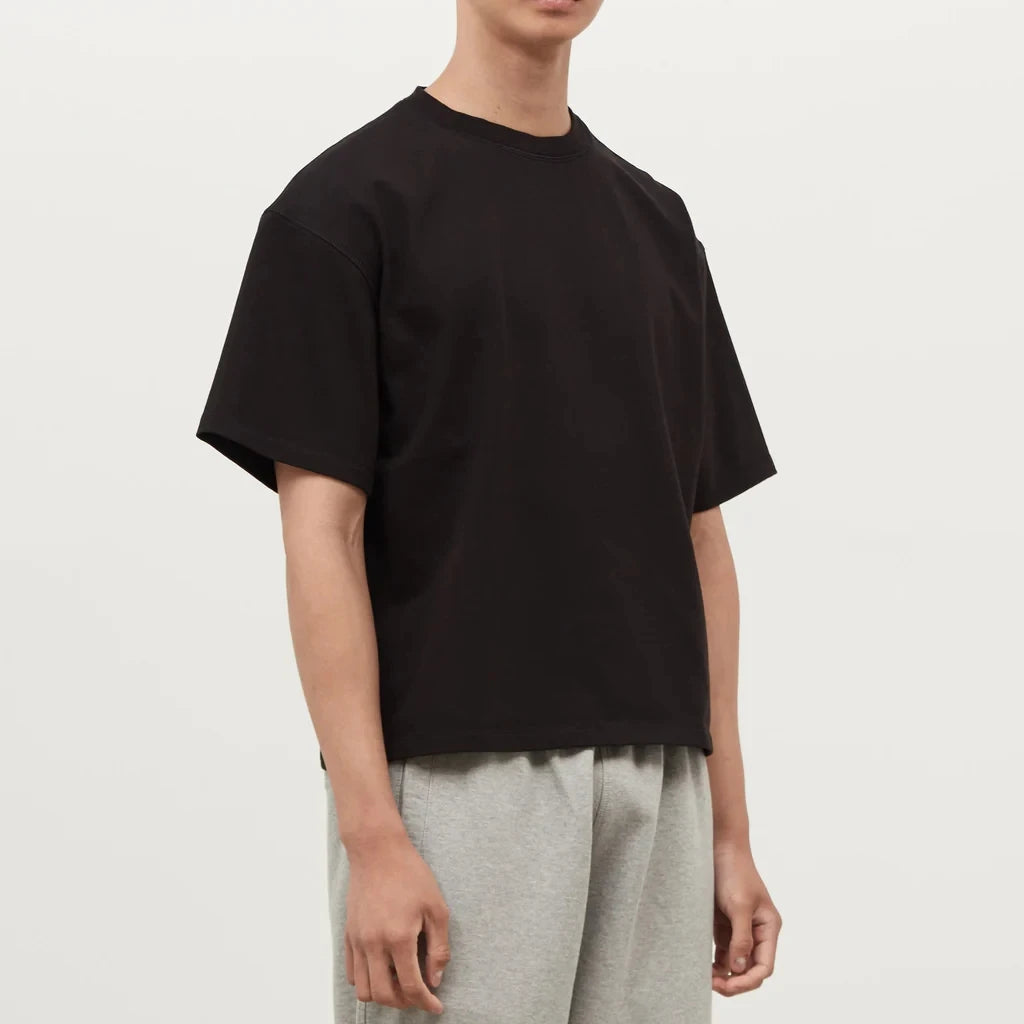 Custom Unisex Oversized Boxy Sweatshirt Tracksuit T-Shirt Set Cotton Crew Neck T-Shirts for Men Tracksuit Custom Suit