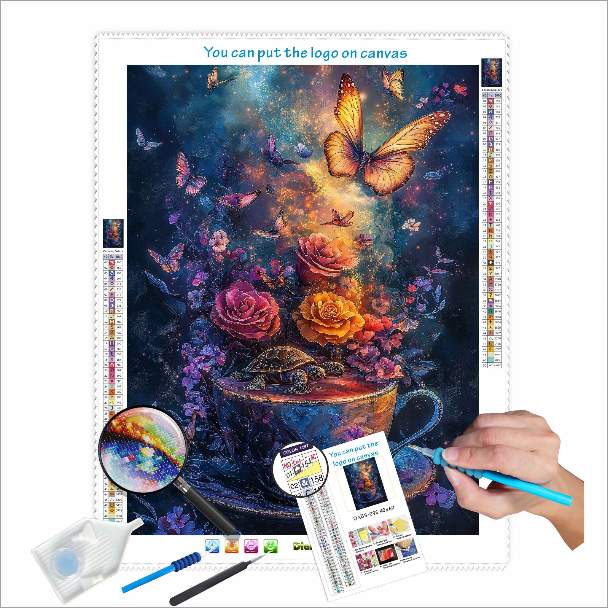 N-2813 Custom DIY 5D Diamond Painting Kits Custom Wall AB Drills Portrait Wall Decor Diamond Painting