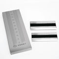 QXP Double QXD Single Scraper Blade Hegman Grind Gauge Paint Stainless Steel Grindometer