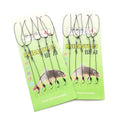 Single Combination String Hook 5 Small Stainless Steel Fishing Tackle Lures Swivel Pesca Baits with Fishhooks for Lake Fishing