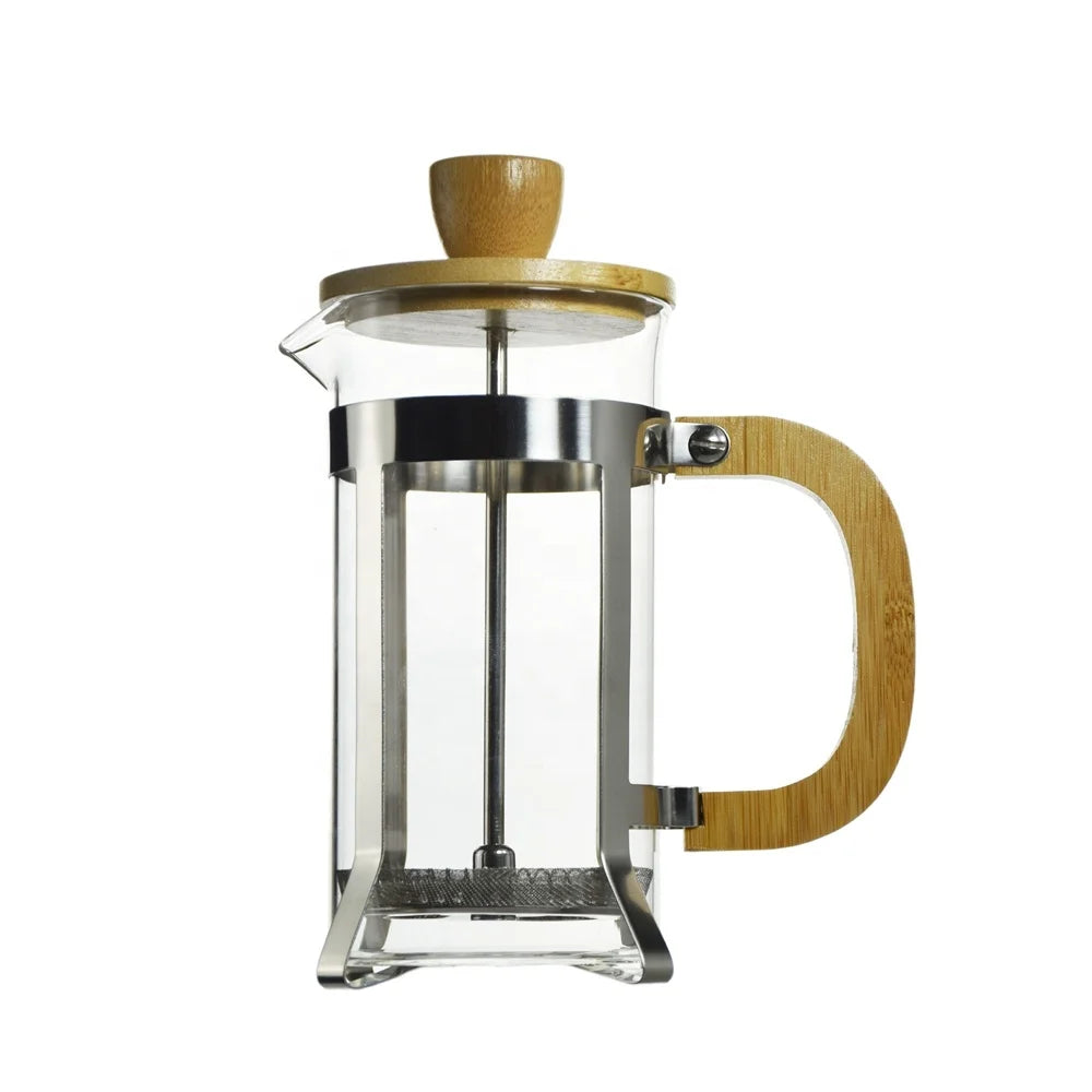 Ecocoffee 350 ml Borosilicate Glass French Press Hand Brew Coffee Pot