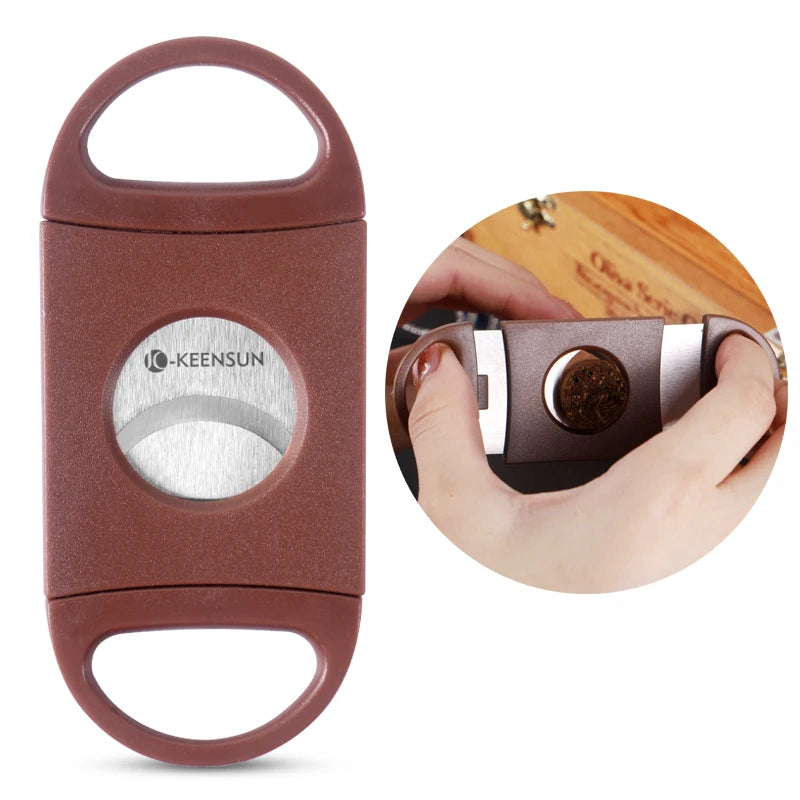 2025 New Design Hot Sale Stainless Steel Luxury Set Cigar Cutter Cigar Accessories with Custom logo