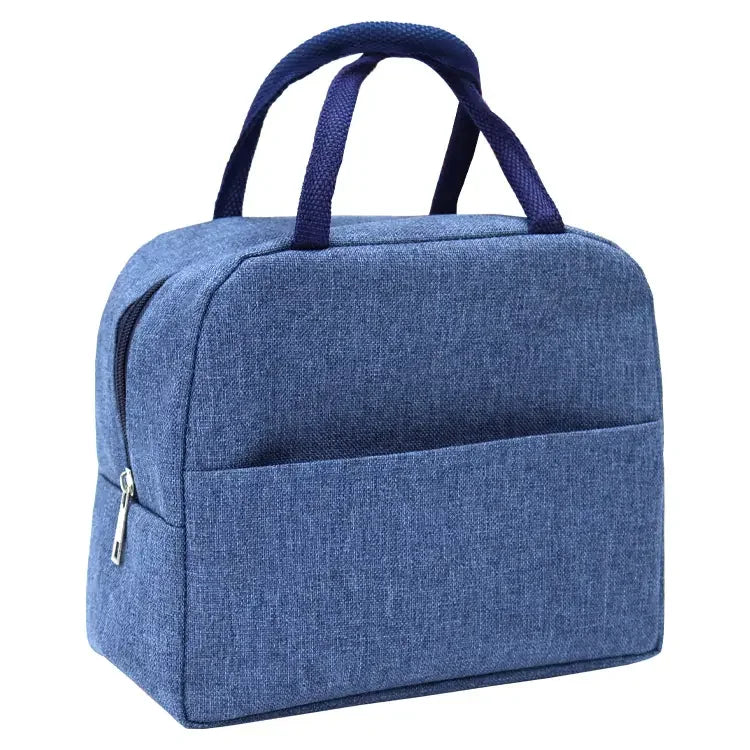 Reusable Non Woven Tote Picnic Thermal Food Cooling Lunch Insulated Lunch Cooler Bags With Custom Logo