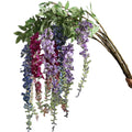 Wedding ceiling decoration cane douhua douban simulation wisteria hotel decoration giant single wisteria flowers