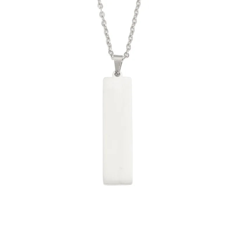 MIENTER 18k Gold Plated Pendant Necklace Fashion Luxury Stainless Steel Men Necklace Jewelry