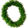 Wholesale Factory Supplier HL0029B 50CM Artificial Silk Greenrose Headband Hawaii Dance Party Hula Girl Headwear Decoration