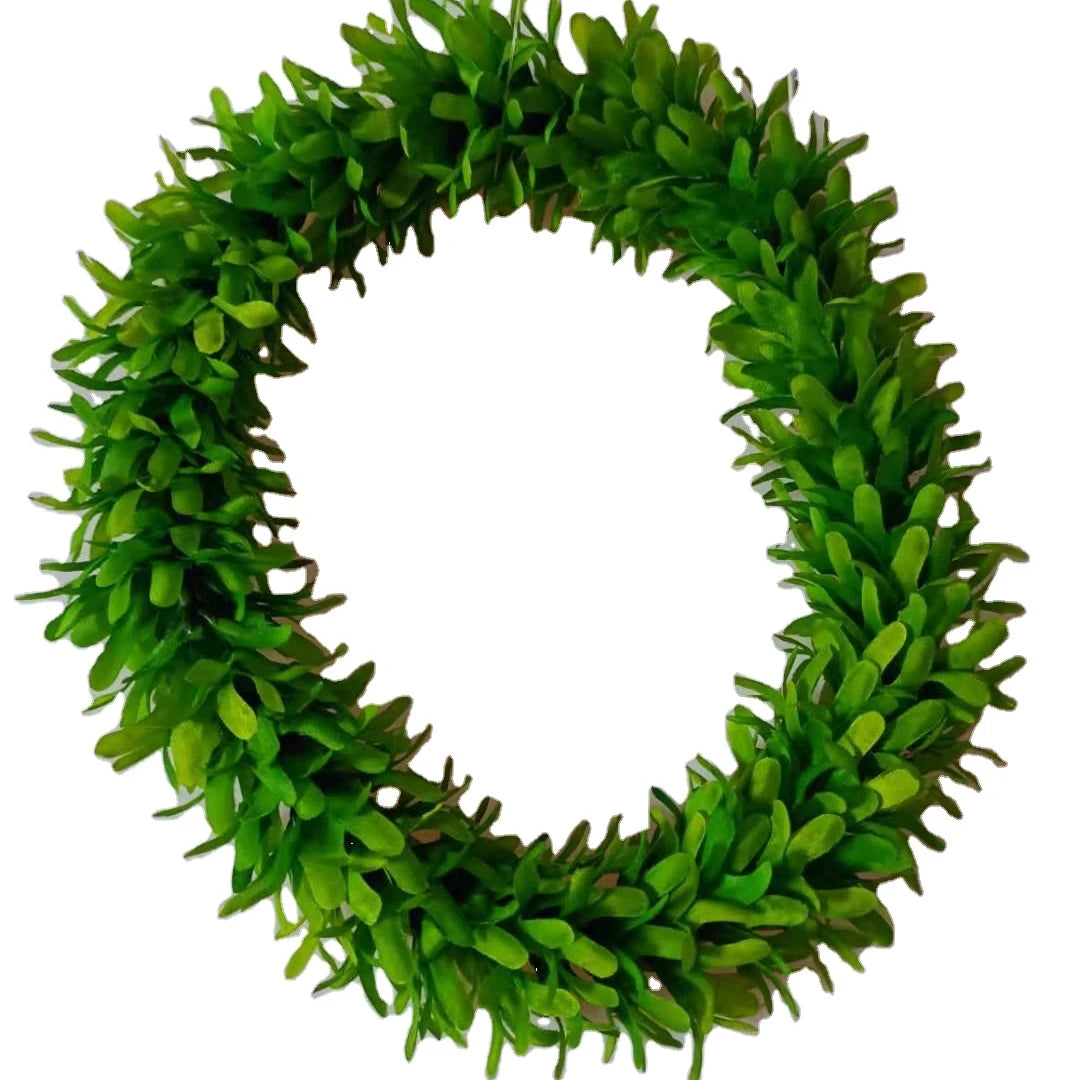 Wholesale Factory Supplier HL0029B 50CM Artificial Silk Greenrose Headband Hawaii Dance Party Hula Girl Headwear Decoration