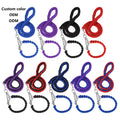 OEM and ODM Striped Dog Leash Explosion-Proof and Impact-Resistant Pull-Resistant Walking Chain