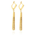 Personalized Drop Statement Long Party Earrings for Women huggies Hoop Earrings Gold Filled Christmas Gifts