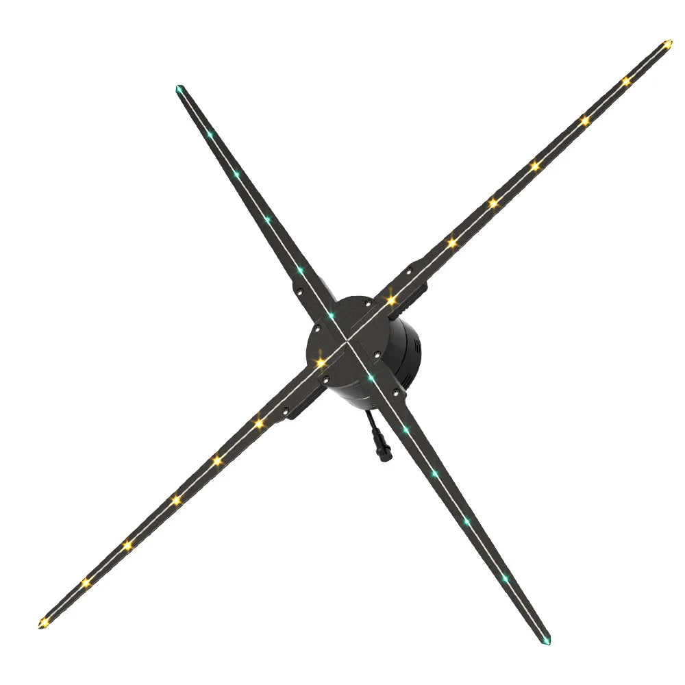 3d Hologram Event Holographic Display 1 Meter Hologram 3d Led Fan Advertising Equipment Display