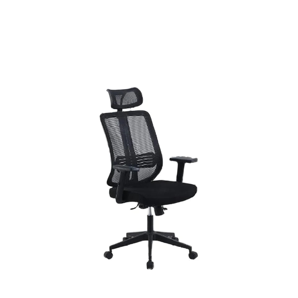 Best Selling Modern Design Ergonomic Office Chair Mesh Swivel Lift Manager Chair Lumbar Support PU Executive Iron Frame Office