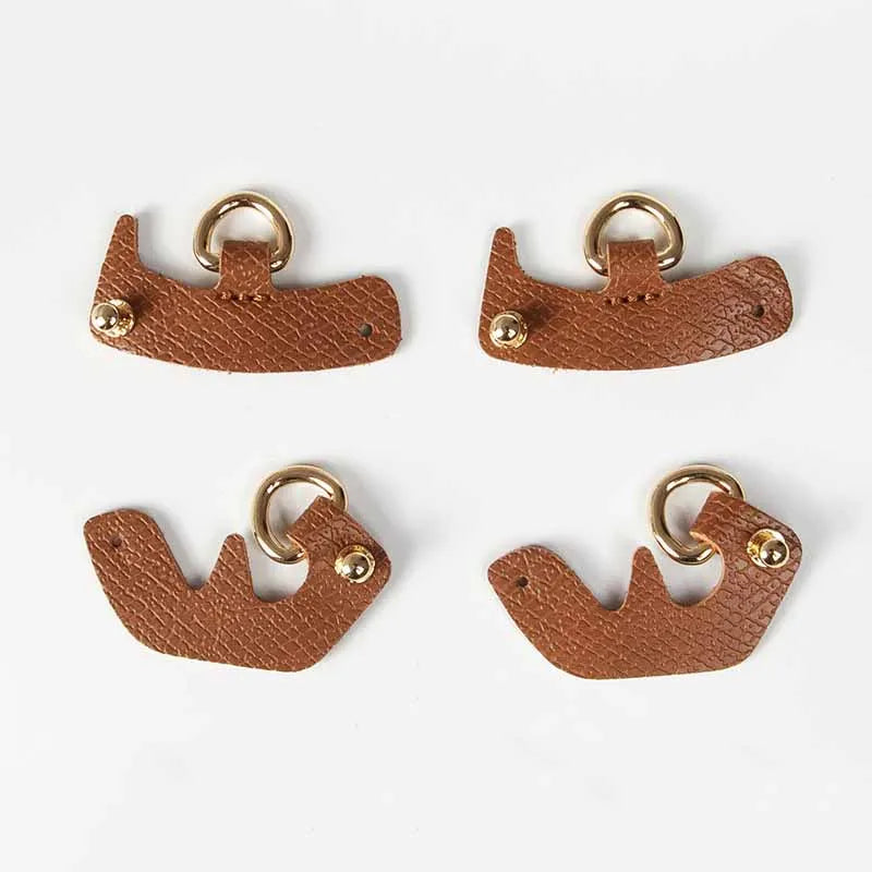 BC047  Bag Transformation Accessories for Mini Bag Straps Punch-free Genuine Leather Shoulder Strap Crossbody Conversion