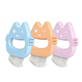 Factory Wholesale Portable Cute Pet Hair Removal Comb Cat Grooming Shell Comb