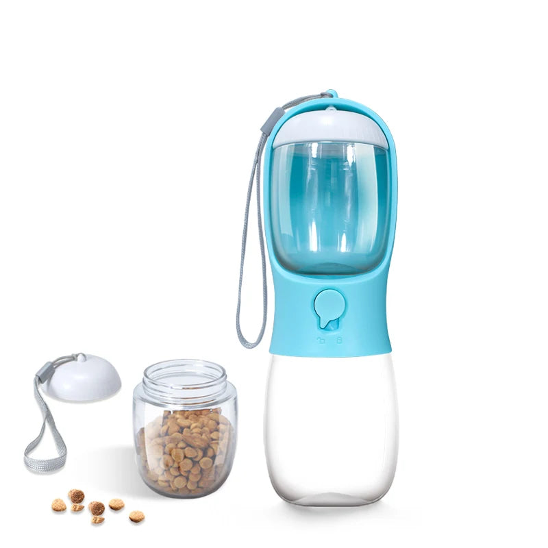 Wholesales Petsfond Top Seller New Design 2 in 1 Dog Travel Portable Pet Water Bottle Dog for Travel