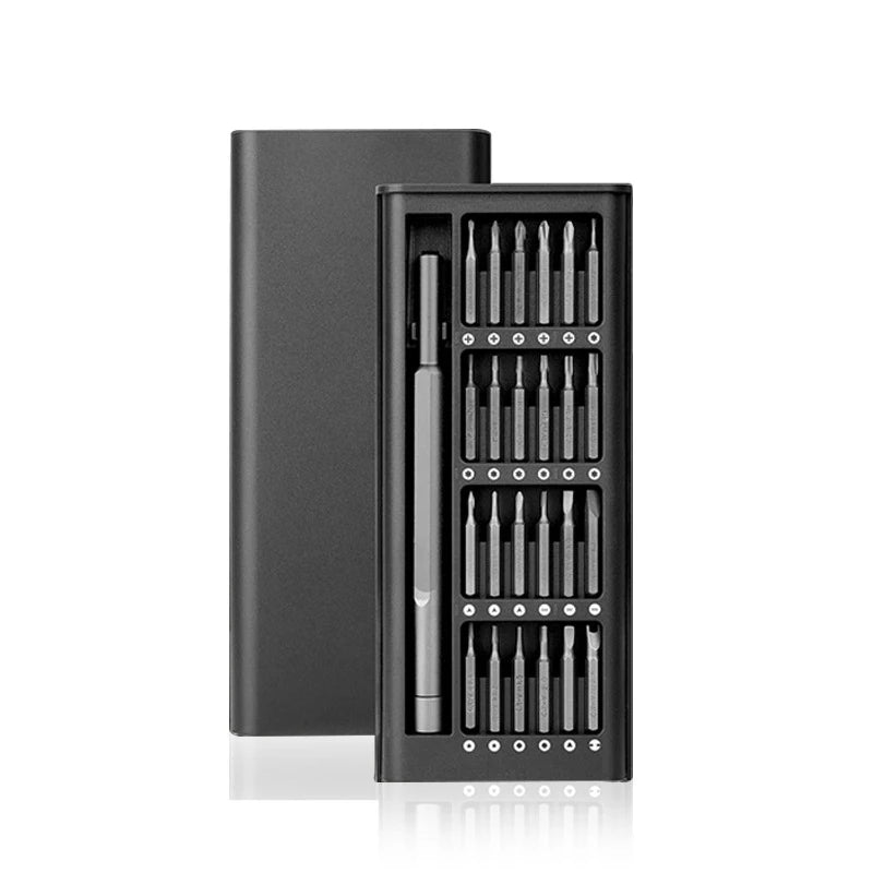 TOOLJOY 25 in 1 Precision Screwdriver Set with Magnetic Tip Steel Handle OEM Available for DIY Repair
