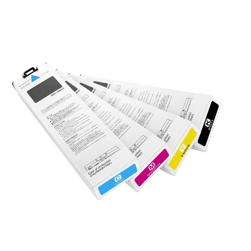 Ocbestjet 1000ML S-4670 S-6703 Compatible Ink Cartridge With Ink Chip for Riso Comcolor HC5000 HC5500 HC 5000 5500 Printer