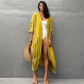 Beach Blouse Tie Dye Rayon Kimono Bikini Cover up Wholesale