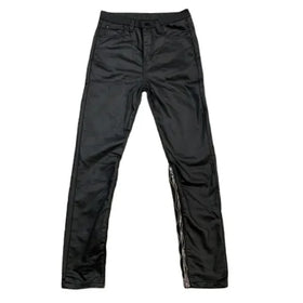 DENIMGUYS Mens Waxing Coated Denim Hip Hop Men Street Skinny Straight Waxed Jeans