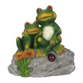 Wholasels Kawaii Craft Modern Statue Wholesale Creative Garden Stone Frog Artifacts for Outdoor Garden Patio Home Decoration