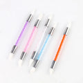 Hot Selling DIY Nail Art Set Double Head UV Gel Nail Carving Brush 5 Pcs Acrylic Silicone Nail Brush Carving Pen Hot New Arrival