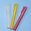 Cosmetic Packaging 10ml Empty Thin Tall Glass Tube Amber Gradient Colored Perfume Serum Perfume Bottle