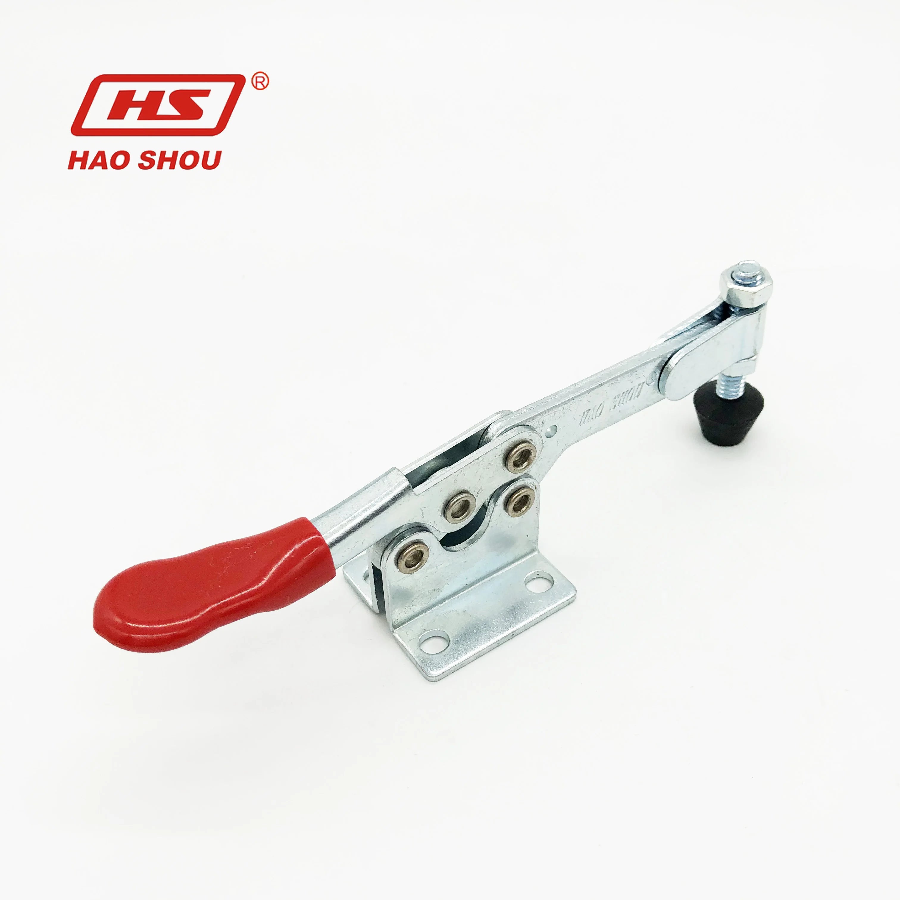 Haoshou HS-201-BS As De-staco 215-S Jig Hold Down Quick Release  Adjustable Horizontal Toggle Clamp for Welding Fixture