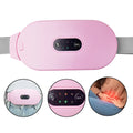 Portable Cordless Heating Pad Period Care Menstrual Heating Pad With 6 Heat Levels 6 Vibration Massage Modes