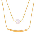 Personality Design Fashion Trend Stainless Steel 18K Gold Plated Chains Jewelry Necklace for Women