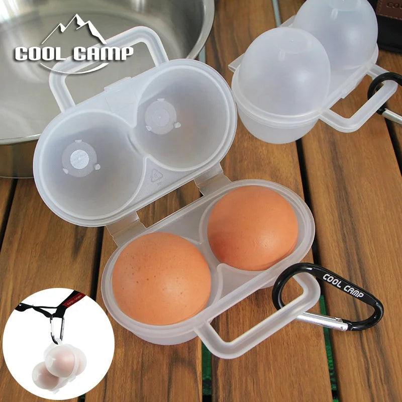 IRONDONKEY Camping Accessories Outdoor Camping Egg Trays Picnic BBQ Eggs Travel Egg Carton