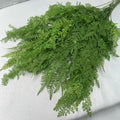 Soft Glue Wall Hanging Artificial Fern Wall Hanging for Decoration