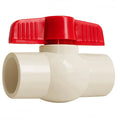 Top Supplier Cpvc Pipe Connection Fittings Heat Resistant Cold Water Cpvc Ball Valve
