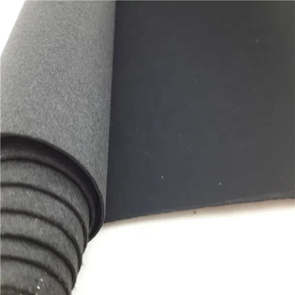 Eco-friendly Nubuck Faux Leather Waterproof PU Leather in Matte Finish for Upholstery Decorative Use Luggage Bags Football Shoes