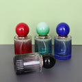 Luxury Screw Glass Fragrance Sprya Bottle 30ml 50ml Gradient Color Perfume Bottle with Atomizer