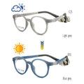 Unbreakable Yellow Kids Glasses Frame Soft Rubber Titanium Materials Flexible Silicone Design Optically Useful Unisex Optical