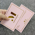 Whole Sale Gold Foiling Custom logo Greeting/thank You/postcard/paper Cards with Envelope