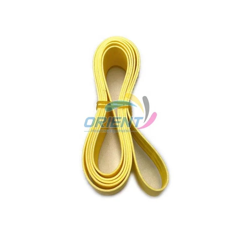 Best Quality Fold Roller Drive Belt 1460 X 25 mm 0106245 Flat Yellow Drive Belt for MBO B23 Folding Machine Spare Parts