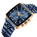 Dropshipping Luxury Watch Man Stainless Steel Watch Men Waterproof Gold Business Watches Quartz Male Relogio Masculino
