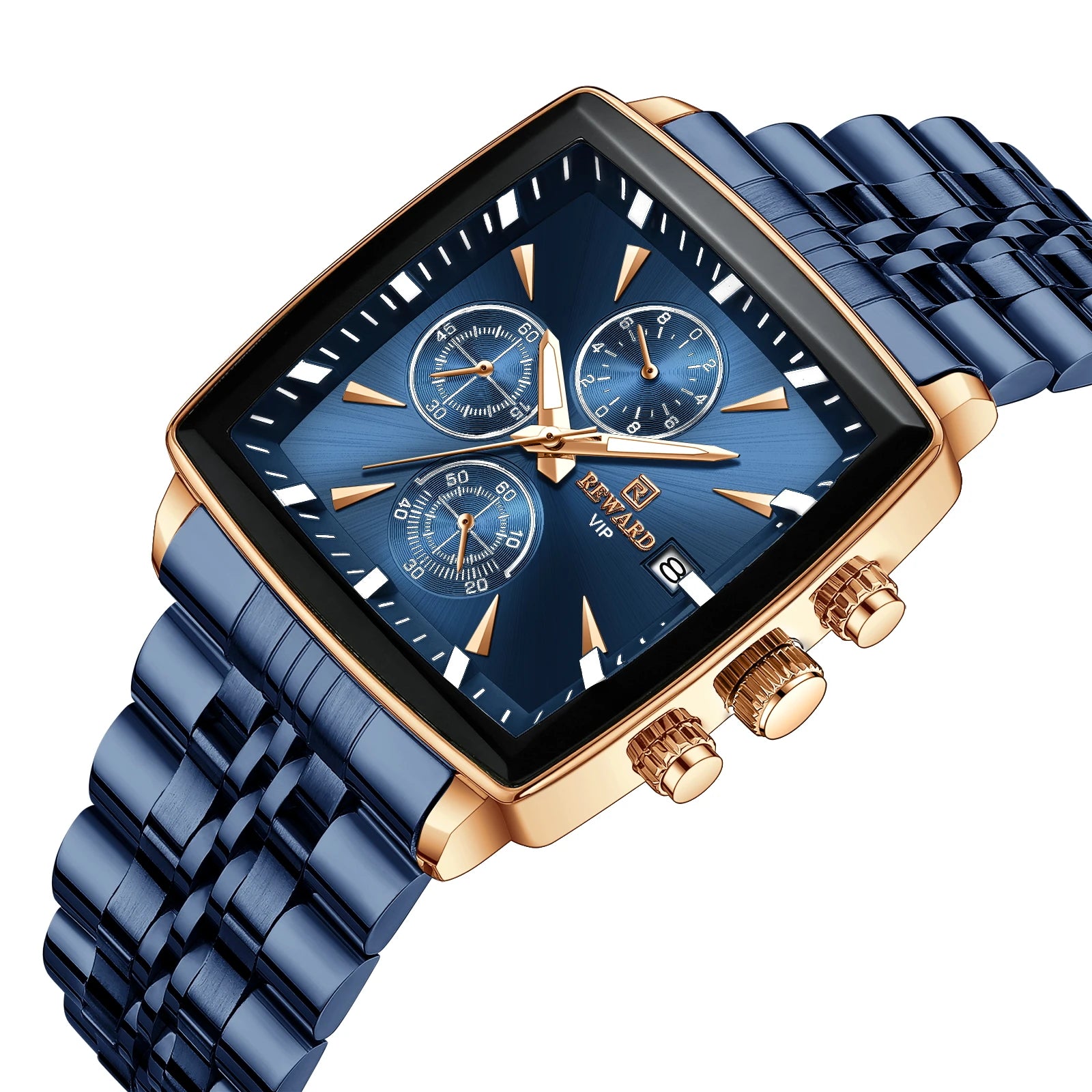 Dropshipping Luxury Watch Man Stainless Steel Watch Men Waterproof Gold Business Watches Quartz Male Relogio Masculino