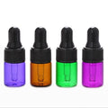 Small Dropper Bottles Multicolor 1ml 2ml 3ml Essential Oil Glass Bottle Empty Lotion Perfume Sample Vials With Glass Eye