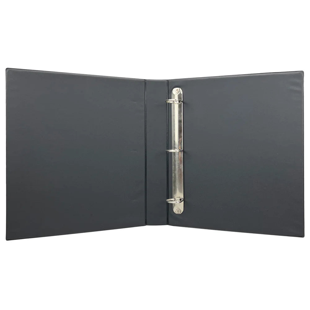 High Quality A4 FC Letter Size Hardcover PU Leather Document Organizer 3 O d Ring Binder File Folder with Custom logo Printed