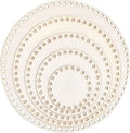 Tailai 3mm Reusable Crochet Base for Rectangle Square Oval Triangle Octagon Sector Shaped Baskets Cross Stitch Carved Wood