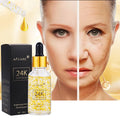 Private Label 24k Gold Face Serum Moisturizer Brightening Skin Care Facial Serum Korea MegaBDM