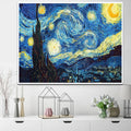 5D Diamond Painting Full Round/Square Famous Painting Starry Night Magic Diamond Painting Embroidery Adult Home Crafts