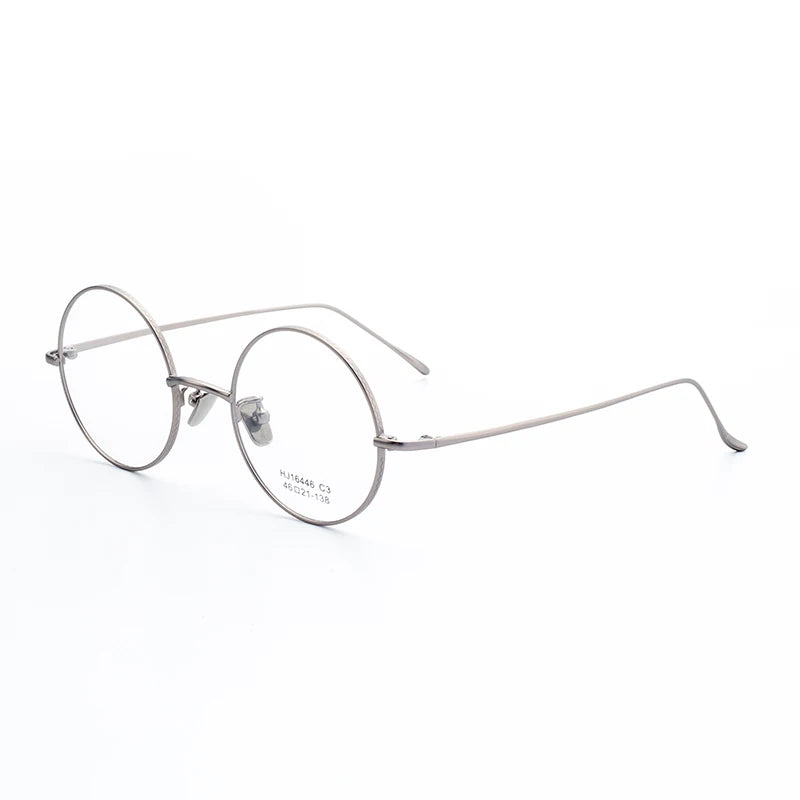 Wholesale High End Retro Metal Frame Optical Glasses for Diamond Face Durable Comfortable Custom Logo Eyeglasses Fast Delivery