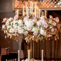 ZT-563 Luxury Wedding Centerpiece 13 Arms Candle Holders Table Decoration Tall Candelabra