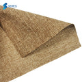 Imitated Jute Style RPET Recycled Waterproof 100% Polyester Fabric with PU Coating for Sleepwear Outdoor Use Girls Luggage
